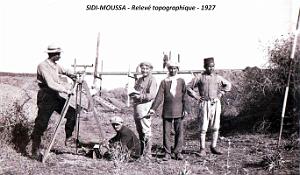 1080- Sidi-Moussa - Releve topographique 1927